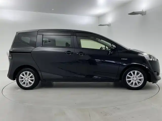 トヨタ シエンタ ハイブリッド X 福井県 2015(平27)年 4.7万km ブラックマイカ ワンオーナー/-ディーラー点検記録簿（H28～R6）/純正SDナビ/ワンセグTV/バックカメラ/スマートエントリー/プッシュスタート/取扱説明書/保証書/スペアキー1本/純正ホイール+スタッドレスタイヤ積込