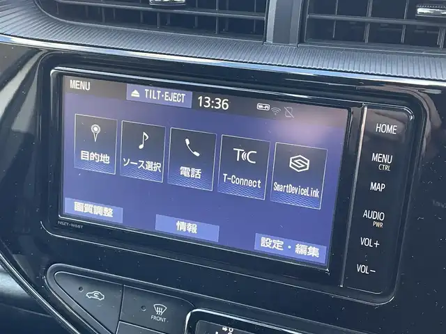 トヨタ アクア S スタイルブラック 群馬県 2018(平30)年 1.5万km シルバーM ワンオーナー/純正ナビ(NSZT-W68T)/CD・DVD・SD/Bluetooth・フルセグ/バックカメラ/ビルトインETC/ドライブレコーダー/ステアリングリモコン/衝突被害軽減ブレーキ/レーンキープアシスト/横滑り防止装置/アイドリングストップ/純正アルミホイール