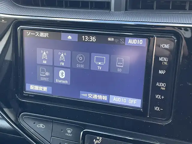 トヨタ アクア S スタイルブラック 群馬県 2018(平30)年 1.5万km シルバーM ワンオーナー/純正ナビ(NSZT-W68T)/CD・DVD・SD/Bluetooth・フルセグ/バックカメラ/ビルトインETC/ドライブレコーダー/ステアリングリモコン/衝突被害軽減ブレーキ/レーンキープアシスト/横滑り防止装置/アイドリングストップ/純正アルミホイール