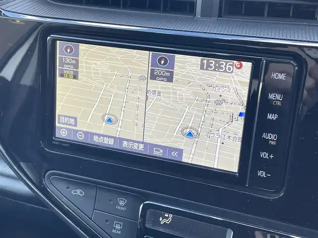 トヨタ アクア S スタイルブラック 群馬県 2018(平30)年 1.5万km シルバーM ワンオーナー/純正ナビ(NSZT-W68T)/CD・DVD・SD/Bluetooth・フルセグ/バックカメラ/ビルトインETC/ドライブレコーダー/ステアリングリモコン/衝突被害軽減ブレーキ/レーンキープアシスト/横滑り防止装置/アイドリングストップ/純正アルミホイール