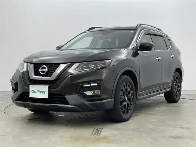 日産 エクストレイル 20X エクストリーマーX 岡山県 2017(平29)年 6.9万km チタニウムカーキ 純正9インチナビ/【Bluetooth/フルセグTV/CD/DVD/USB/Blu-ray】/型番:MM517D-L/アラウンドビューモニター　/デジタルインナーミラー　/プロパイロット　/衝突軽減ブレーキ　/ETC/全席シートヒーター/電動リアゲート　/ブラインドスポットモニター/純正ドライブレコーダー（前）　/LEDヘッドライト/オートブレーキホールド/オートハイビーム/オートライト