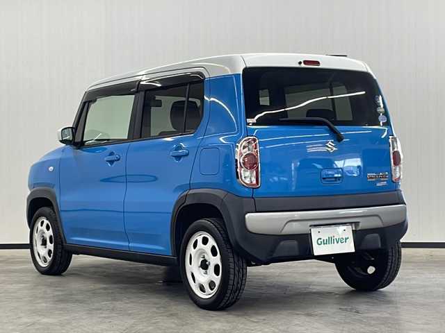 スズキ ハスラー G 長崎県 2016(平28)年 8万km サマーブルーM ABS/ETC/純正ナビ／オーディオ／Bluetooth/バックカメラ/シートヒーター/アイドリングストップ/衝突被害軽減システム/横滑り防止装置/盗難防止装置/パワーウィンドウ/ドアバイザー/プッシュスタートボタン/AAC/ダブルエアバック/フルセグ/スマートキー
