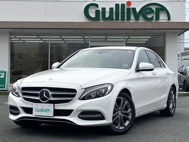 メルセデス・ベンツ Ｃ１８０ アバンギャルド 三重県 2014(平26)年 3.8万km 白 ♪走行37887km/♪ターボ/PRE-SAFEブレーキ/レーンキープアシスト/ブラインドスポットアシスト/アテンションアシスト/コーナーセンサー/ディストロニックプラス/スマートキー×2/プッシュスタート/ハーフレザーシート/前席シートヒーター/パワーシート/純正メーカーナビ/・6連チェンジャー(CD/DVD)/・DTV・SD・USB/・Bluetoothオーディオ/・バックカメラ/アイドリングストップ/アンビエントライト/イージーエントリー/純正17インチAW/LEDヘッドライト/リアフォグライト/オートライト/ウィンカーミラー/オートリトラクタブルミラー/革巻ステアリング/ステアリングスイッチ/パドルシフト/プライバシーガラス/フロアマット/ETC/サイド/カーテン/ニーエアバック