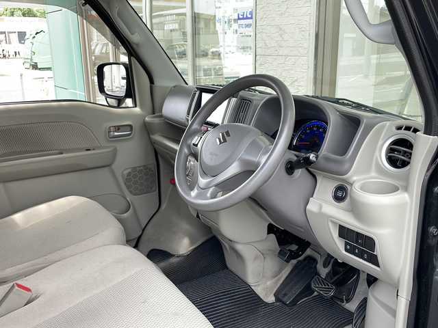 スズキ エブリィ ワゴン PZターボ 滋賀県 2019(平31)年 6.9万km ブルーイッシュブラックパール3 SDナビ/フルセグTV/Bluetooth/ETC/プッシュスタート/スマートキー×２/オートライト(HIDヘッドライト)/ドライブレコーダー/ステアリングスイッチ/取扱説明書・保証書