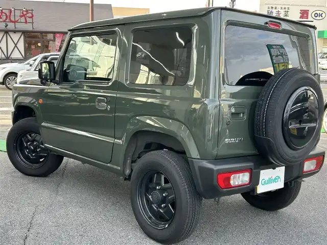 スズキ ジムニー XL 奈良県 2023(令5)年 1.9万km ジャングルグリーン ワンオーナー　/アルパインフローティングディスプレイオーディオ　/(HDMI/BT/Applecarplay)/連動前後ドライブレコーダー　/ＥＴＣ　/バックカメラ　/前席シートヒーター　/衝突被害軽減システム　/車線逸脱警報 /スペアキー