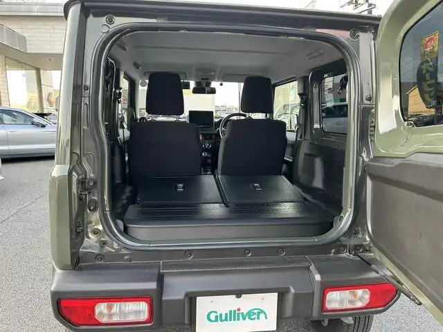 スズキ ジムニー XL 奈良県 2023(令5)年 1.9万km ジャングルグリーン ワンオーナー　/アルパインフローティングディスプレイオーディオ　/(HDMI/BT/Applecarplay)/連動前後ドライブレコーダー　/ＥＴＣ　/バックカメラ　/前席シートヒーター　/衝突被害軽減システム　/車線逸脱警報 /スペアキー