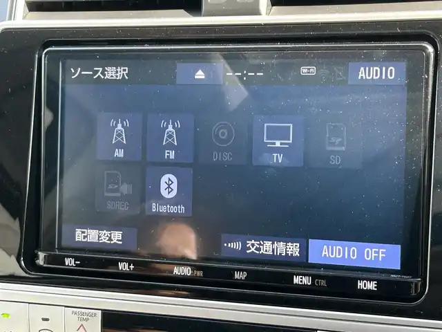 トヨタ ランドクルーザー プラド TX 富山県 2022(令4)年 4.3万km ブラック 純正９型ナビ/フルセグＴＶ／Ｂｌｕｅｔｏｏｔｈ/バックカメラ/サンルーフ/モデリスタエアロ/デジタルインナーミラー/レーダークルーズコントロール/セーフティセンス/スマートキー/プッシュスタート/レーンキープアシスト/純正AW17インチスタッドレス積み込み/オートマチックハイビーム/ドライブレコーダー/横滑り防止装置/W＋サイドエアバック/カーテンエアバック/スペアキー1本/保証書／取説有り