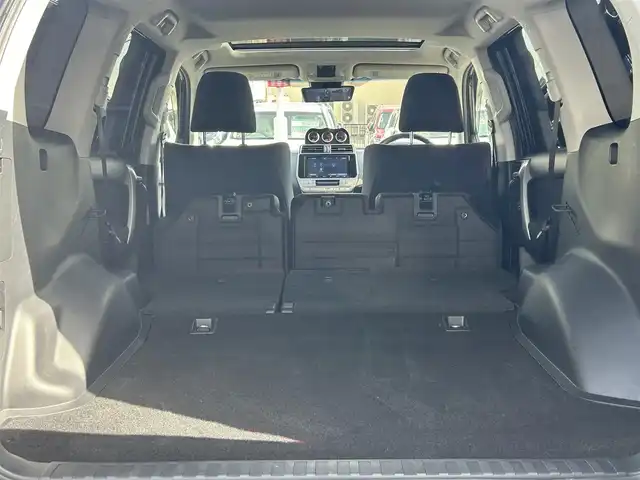 トヨタ ランドクルーザー プラド TX 富山県 2022(令4)年 4.3万km ブラック 純正９型ナビ/フルセグＴＶ／Ｂｌｕｅｔｏｏｔｈ/バックカメラ/サンルーフ/モデリスタエアロ/デジタルインナーミラー/レーダークルーズコントロール/セーフティセンス/スマートキー/プッシュスタート/レーンキープアシスト/純正AW17インチスタッドレス積み込み/オートマチックハイビーム/ドライブレコーダー/横滑り防止装置/W＋サイドエアバック/カーテンエアバック/スペアキー1本/保証書／取説有り