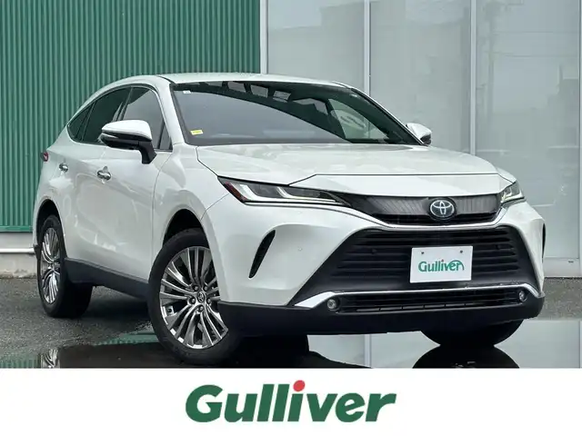 トヨタ ハリアー ハイブリッド Z レザーパッケージ 福岡県 2020(令2)年 7.7万km ホワイトパールクリスタルシャイン 12.3インチJBL純正ディスプレイオーディオ/・AppleCarPlay/・バックカメラ/・フルセグTV/・Bluetooth/・AUX/JBLサウンドスピーカー/プリクラッシュセーフティ/クリアランスソナー/ブラインドスポットモニター/リアクロストラフィックアラート/レーンキープアシスト/クルーズコントロール(追従有)/カーテンエアバッグ/ETC2.0/LEDオートライト/オートマチックハイビーム/レザーシート(シートヒーター、エアシート)/本革ステアリング(ステリングヒーター)/純正19インチアルミホイール/純正フロアマット
