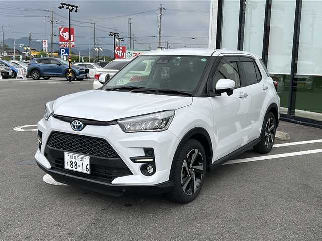 トヨタ ライズ Z 岐阜県 2022(令4)年 2万km シャイニングホワイトパール 純正9インチナビ　/前後ドライブレコーダー　/バックカメラ　/ビルトインＥＴＣ　/横滑り防止装置　/レーダークルーズコントロール　/盗難防止装置　/レーンキープアシスト　/コーナーセンサー　/ＬＥＤヘッドライト/オートライト/プッシュスタート/スマートキー/シートヒーター/純正17インチアルミホイール/純正フロアマット