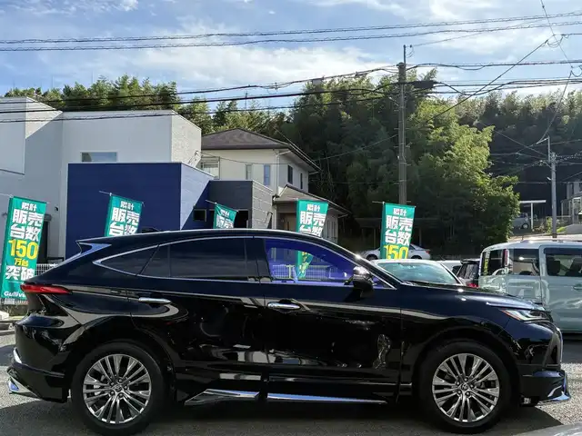 トヨタ ハリアー Z 熊本県 2021(令3)年 5.2万km 黒 ワンオーナー/調光パノラマルーフ/モデリスタエアロ/JBLプレミアムサウンド/純正ナビ/【フルセグTV/Bluetooth】/全方位カメラ/バックカメラ/デジタルインナーミラー/レーダークルーズコントロール/衝突被害軽減システム/レーンキープアシスト/コーナーセンサー/オートLEDヘッドライト/フォグランプ/オートマチックハイビーム/ハーフレザーシート/運転席パワーシート/パワーバックドア/純正19インチAW/ビルトインETC2.0/純正フロアマット/保証書/取扱説明書