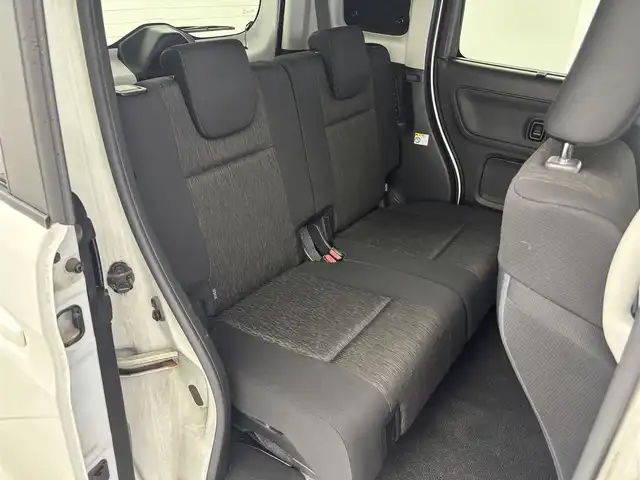 スズキ スペーシア カスタム HYBRID GS 福井県 2018(平30)年 7.9万km ピュアホワイトP カロッツェリア7型ナビ/（FM/AM/BT/AUX/Ipod/TV/CD/DVD)/４WD/片側パワースライドドア/スペアキー1本/社外フロアマット/純正LEDヘッドライト/純正フロントフォグランプ/後方コーナーセンサー/ABS/横滑り防止装置/レーンキープアシスト/衝突被害軽減システム/オートライト