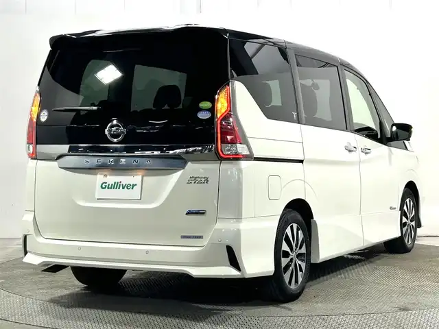 日産 セレナ ハイウェイスター 大阪府 2016(平28)年 4.1万km ブリリアントホワイトパール 2トーン ProPILOT 純正ナビ(フルセグ/DVD再生/Bluetooth) 360カメラ 後席モニター デジタルインナーミラー ETC 両側パワースライドドア 衝突軽減 レーダーC パークアシスト