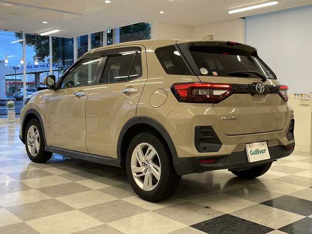 トヨタ ライズ G 岐阜県 2020(令2)年 4万km ナチュラルベージュマイカM ワンオーナー/９インチディスプレイオーディオ/全周囲モニター/Bluetooth/フルセグTV/スマートアシスト/先行車発信警告/車線逸脱警報/ステアリングアシスト/標識認識機能/アイドリングストップ/前後ドライブレコーダー/コーナーセンサー/ビルトインETC/保証書/取扱説明書/スペアキー
