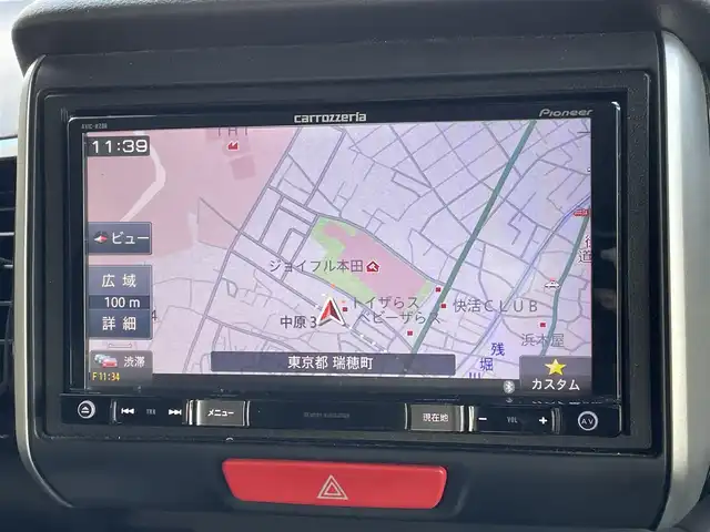 ホンダ Ｎ ＢＯＸ カスタム G Lパッケージ 東京都 2017(平29)年 7.7万km プレミアムホワイトパールⅡ カロッツェリアナビ/フルセグTV/CD/DVD再生/Bluetooth接続/片側パワースライドドア/ビルトインETC/ドライブレコーダー/横滑り防止措置/ECONモード/ステアリングスイッチ/スマートキー/オートエアコン