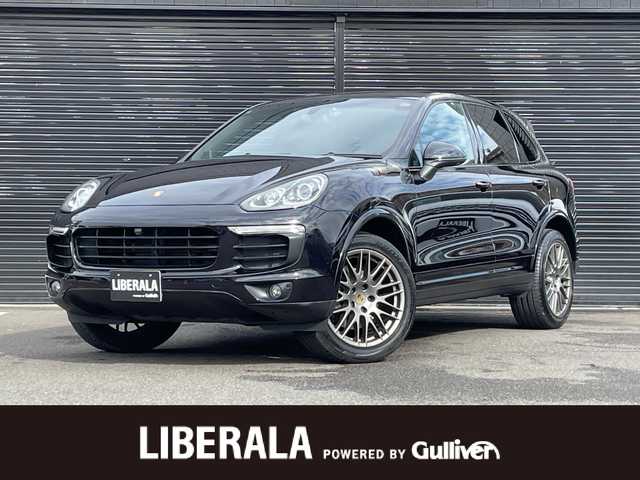 ポルシェ カイエン プラチナエディション 静岡県 2018(平30)年 5.6万km 黒 サンルール/BOSEサウンドシステム/スポーツパッケージ/・黒革コンビ/・ワイドフェンダー/・スポーツステアリング/・メモリー付パワーシート/・HID/全席シートヒーター/純正ナビ/(Bluetooth/AppleCarPlay/AUX/USB/CD)/前後パークアシスト/ACC/センターデフロック/ダウンヒルアシストコントロール/電動リアゲート/360°カメラ/ETC/ドライブレコーダー/保証書/取扱説明書