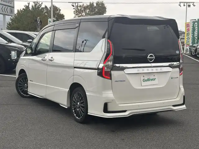 日産 セレナ e-パワー オーテック スポーツスペック 奈良県 2020(令2)年 6.8万km ブリリアントホワイトパール 2トーン アルパイン11型ナビ [EX11NX]/12.8型フリップダウンモニター [PXH12X-R]/ナビ連動前後ドライブレコーダー /インテリジェントルームミラー /プロパイロット /ステアリングヒーター /シートヒーター /専用革シート /両側パワースライドドア/リアサンシェード/衝突被害軽減システム/前後コーナーセンサー/LEDヘッドライト