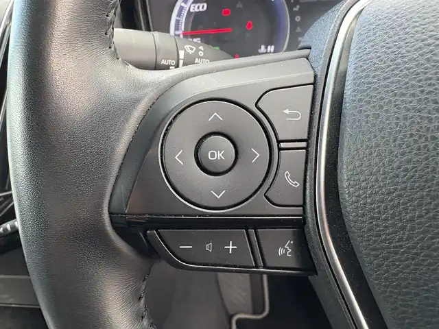 トヨタ クラウン ハイブリッド S エレガンススタイル 大分県 2019(令1)年 4.8万km ブラック ・ナビ(CD/DVD/BT/SD/AUX/USB)/・Miracast/・フルセグテレビ/・バックカメラ/・レーダークルーズコントロール/・プリクラッシュセーフティ/・ブラインドスポットモニター/・コーナーセンサー/・パワーシート/・シートヒーター/・ステアリングヒーター/・オートハイビーム/・パドルシフト/・ブレーキホールド/・スマートキー/・プッシュスタートボタン