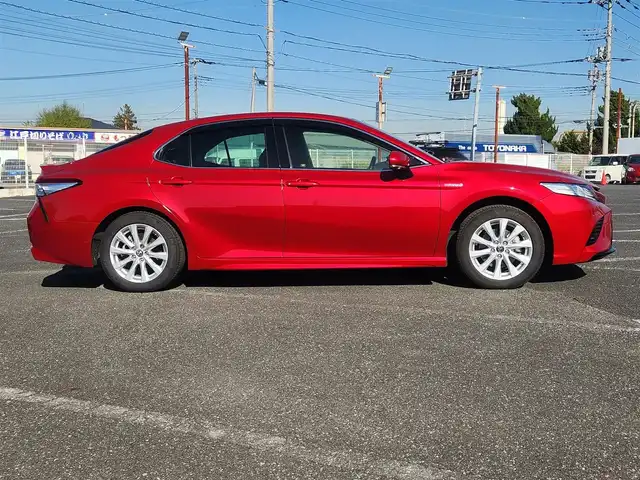 トヨタ カムリ WS 宮城県 2019(平31)年 8.3万km エモーショナルレッドⅡ 純正MOP8型ナビ/フルセグTV/バックモニター/ビルトインETC2.0/ドライブレコーダー/レーダークルーズコントロール/クリアランスソナー/セーフティセンス/・衝突被害軽減ブレーキ/・車線逸脱警報/・オートマチックハイビーム/LEDヘッドランプ/LEDフロントフォグランプ/革巻きステアリング/ハーフレザーシート/運転席パワーシート/純正17インチアルミホイール/スマートキー/プッシュエンジンスタート/禁煙車