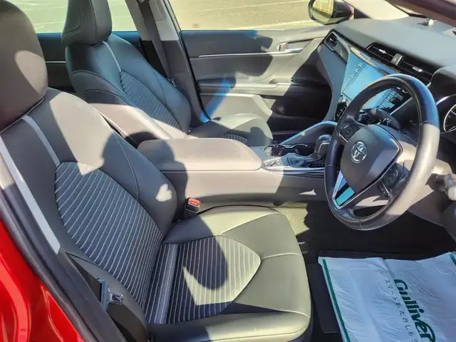 トヨタ カムリ WS 宮城県 2019(平31)年 8.3万km エモーショナルレッドⅡ 純正MOP8型ナビ/フルセグTV/バックモニター/ビルトインETC2.0/ドライブレコーダー/レーダークルーズコントロール/クリアランスソナー/セーフティセンス/・衝突被害軽減ブレーキ/・車線逸脱警報/・オートマチックハイビーム/LEDヘッドランプ/LEDフロントフォグランプ/革巻きステアリング/ハーフレザーシート/運転席パワーシート/純正17インチアルミホイール/スマートキー/プッシュエンジンスタート/禁煙車