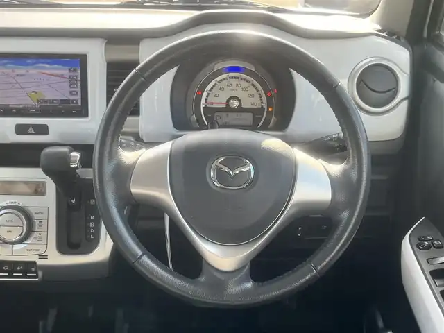 マツダ フレア クロスオーバー XS 島根県 2014(平26)年 3.3万km ホワイトパール 純正メモリナビ　/フルセグＴＶ　/ＤＶＤ再生　/Ｂｌｕｅｔｏｏｔｈ接続　/バックカメラ　/アイドリングストップ　/衝突軽減ブレーキ　/運転席シートヒーター　/スマートキー　/プッシュスタート　/純正ＨＩＤヘッドライト　/純正１５インチアルミホイール/社外フロアマット/スペアキー1本