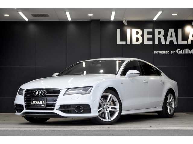 アウディ ａ７スポーツバック 3 0tfsiクワトロ 13年式 平成25年式 グレイシアホワイトメタリック Id 中古車 検索のガリバー