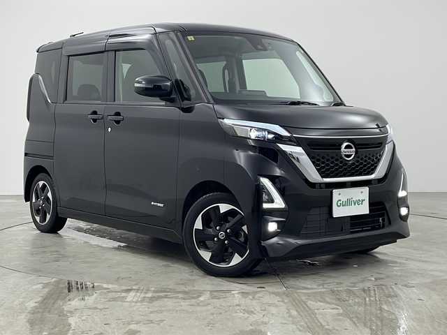 日産 ルークス HWS X プロパイロットED 兵庫県 2020(令2)年 3.1万km ブラック 純正ナビ　フルセグ　プロパイロット　アラウンドビューモニター　デジタルインナーミラー　両側パワースライドドア　ドライブレコーダー　オートマチックハイビーム　ＬＥＤヘッドライト　純正アルミ　ＥＴＣ