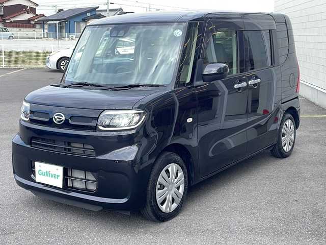 ダイハツ タント X 香川県 2022(令4)年 1.7万km ブラックマイカメタリック ワンオーナー/純正ナビ/フルセグＴＶ/片側パワースライドドア/スマートアシスト/ＬＥＤヘッドライト/ドライブレコーダー/スマートキー/コーナーセンサー/ＬＥＤヘッドライト/ＥＴＣ/アイドルストップ