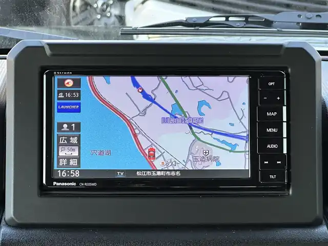 スズキ ジムニー XC 島根県 2018(平30)年 3.7万km ジャングルグリーン レーダーブレーキサポート/4WD/ターボ/社外メモリナビ(CNRE05WD)/(AM/FM/CD/DVD/SD/Bluetooth)/フルセグTV/ETC/前後ドライブレコーダー/レザー調シートカバー/D/N席シートヒーター/ステアリングスイッチ/クルーズコントロール/ヒルスタートアシスト/横滑り防止機能/車線逸脱警報システム/ヘッドライトウォッシャー/LEDヘッドライト/社外テールライト/純正フロアマット/純正ドアバイザー/純正AW付きスタッドレス車載/スマートキー/スペアキー×1/プッシュスタート/背面タイヤ/保証書