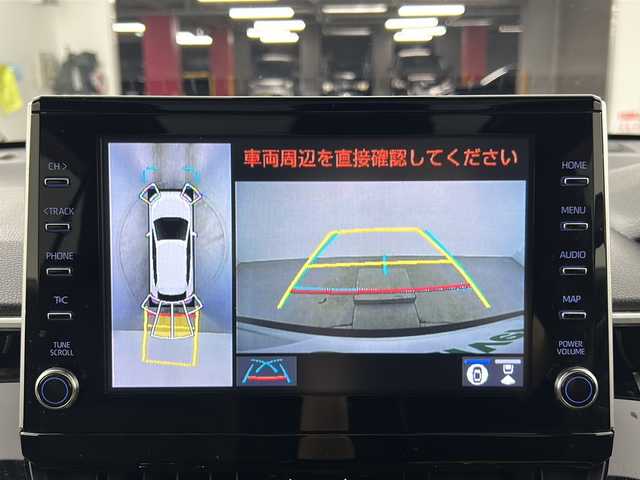 トヨタ カローラ クロス ハイブリッド Z 愛知県 2021(令3)年 4.3万km プラチナホワイトパールマイカ パノラマルーフ　パノラミックビューモニター　純正ディスプレイオーディオ（Bluetooth/Miracast/USB/AM/FM） 前後ドライブレコーダーDVDデッキ パワーバックドア　D+N席シートヒーター　D席パワーシート　ビルトインETC　AC１００V　トヨタセーフティセンス　プリクラッシュセーフティ　レーントレーシングアシスト　パーキングサポートブレーキ　クリアランスソナー　ロードサインアシスト　レーダークルーズコントロール　オートハイビーム　プッシュスタート　スマートキー　電動パーキングブレーキ