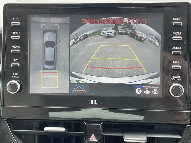 トヨタ カムリ G 福岡県 2021(令3)年 5.8万km グレー パノラミックビューモニター/サンルーフ/革シート/ＰＣＳ/ＪＢＬサウンド/純正９インチＤＡナビ/ＢＳＭ/ＲＣＴＡ/LDA/シートヒーター/ＨＵＤ/クリアランスソナー/レーダークルーズ/オートハイビーム/AC100V/ビルトインETC2.0/電動パーキング/ブレーキホールド/LEDヘッドライト/フォグランプ/純正アルミ/スマートキー/プッシュスタート