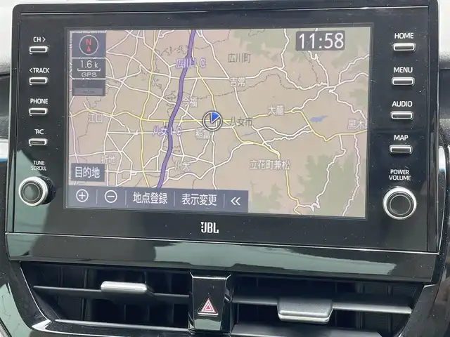トヨタ カムリ G 福岡県 2021(令3)年 5.8万km グレー パノラミックビューモニター/サンルーフ/革シート/ＰＣＳ/ＪＢＬサウンド/純正９インチＤＡナビ/ＢＳＭ/ＲＣＴＡ/LDA/シートヒーター/ＨＵＤ/クリアランスソナー/レーダークルーズ/オートハイビーム/AC100V/ビルトインETC2.0/電動パーキング/ブレーキホールド/LEDヘッドライト/フォグランプ/純正アルミ/スマートキー/プッシュスタート
