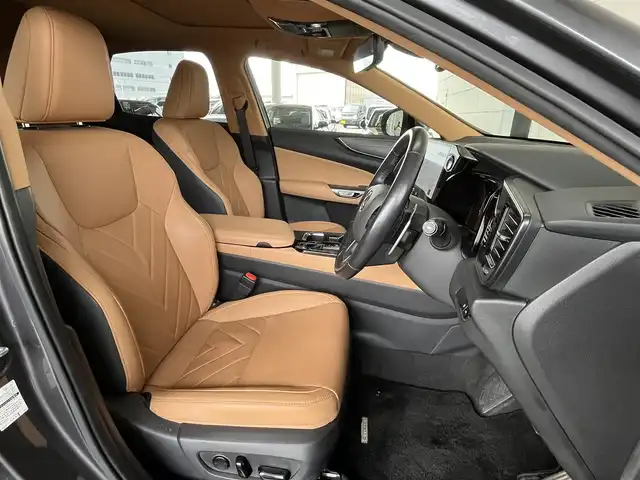 レクサス ＮＸ 350h バージョンL 山形県 2023(令5)年 5.4万km ソニッククロム 純正ナビ/360°カメラ/フルセグTV/パワーシート/シートヒーター/ベンチレーション/クリアランスソナー/サンルーフ/3眼LEDヘッドライト/ブラインドスポットモニター