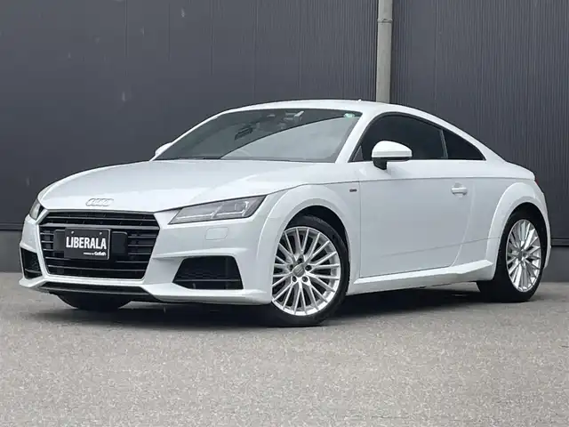 アウディ ＴＴクーペ 1．8TFSI 1st E 香川県 2017(平29)年 4.6万km グレイシアホワイトメタリック 180台限定車/LEDライト/バーチャルコックピット/純正ナビ、地デジ/バックカメラ/クルコン/前後コーナーセンサー/ETC