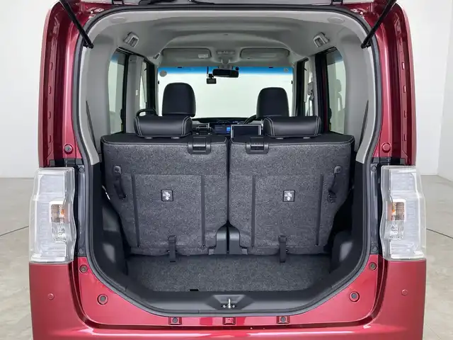 ダイハツ タント カスタム RS トップED SAⅡ 三重県 2015(平27)年 6.2万km ファイアークォーツレッドM メモリーナビ/フルセグＴＶ Bluetoothオーディオ/バックカメラ/ETC/前後録画ドライブレコーダー/両側パワースライドドア/LEDヘッドライト/フォグライト/１５インチアルミホイール/スマートキー