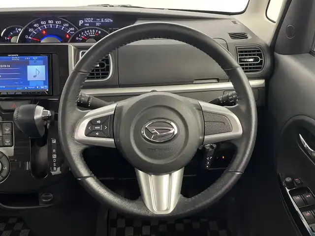 ダイハツ タント カスタム RS トップED SAⅡ 三重県 2015(平27)年 6.2万km ファイアークォーツレッドM メモリーナビ/フルセグＴＶ Bluetoothオーディオ/バックカメラ/ETC/前後録画ドライブレコーダー/両側パワースライドドア/LEDヘッドライト/フォグライト/１５インチアルミホイール/スマートキー