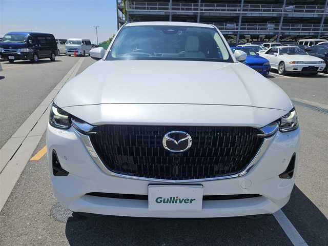マツダ ＣＸ－６０ XD HV プレミアムモダン 香川県 2023(令5)年 2.4万km ロジウムホワイトプレミアムメタリック 〇純正12.3インチナビ/〇フルセグTV/〇360°ビューモニター/〇ビルトインETC/〇4WD/〇ターボ/〇スマートブレーキサポート/〇レーダークルーズコントロール/〇ブラインドスポットモニター/〇パワーバックドア/〇LEDヘッドランプ/〇オートライト/〇純正20インチアルミ/〇革巻きステアリング/〇パドルシフト/〇ステアリングヒーター/〇白革シート/〇シートヒーター/〇シートベンチレーション/〇パワーシート/〇アドバンスドキーレス/〇禁煙車