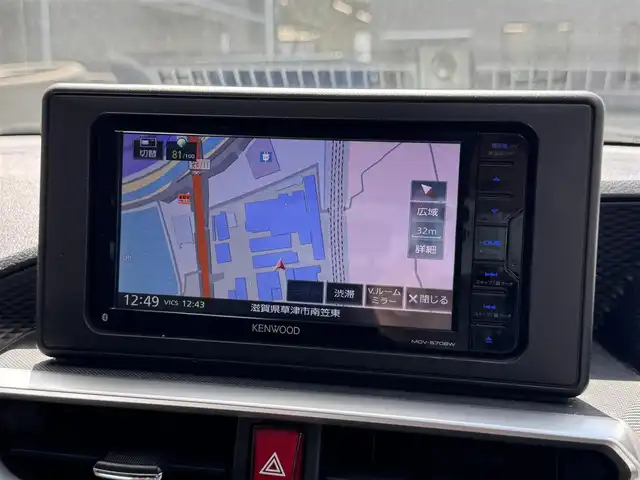 トヨタ ライズ Z 滋賀県 2022(令4)年 6.9万km シャイニングホワイトパール 社外ナビ/(CD/DVD/フルセグ/Bluetooth)/バックカメラ/前席シートヒーター/コーナーセンサー/レーダークルコン/前方ドラレコ/ステアリングスイッチ/プッシュスタート/スマートキー