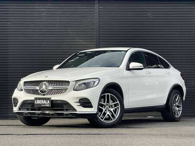メルセデス・ベンツ ＧＬＣ２２０ d 4マチック クーペ スポーツ 山梨県 2020(令2)年 6.1万km ポーラホワイト レーダーセーフティＰＫＧ/ACC/純正ＨＤＤナビ/フルセグ/ＢＴ/ＣＤ/ＤＶＤ/３６０°カメラ/半革/パワーシート/シートヒーター/電動テールゲート/キーレスゴー/ＬＥＤヘッドライト/ETC/純正１９インチＡＷ