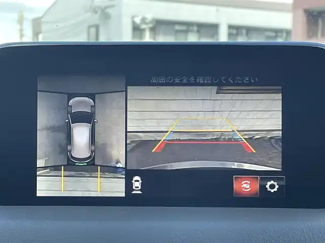 マツダ ＣＸ－５ XD エクスクルーシブモード 福岡県 2018(平30)年 4.3万km マシーングレープレミアムM ワンオーナー/サンルーフ/BOSEプレミアムサウンド/純正メモリナビ/　(AM/FM/Bluetooth/CD/DVD/フルセグTV)/360°ビューモニター/バック/フロント/サイドモニター/i-ACTIVSENSE/・誤発進抑制（前進・後退）/・アダプティブLEDヘッドライト/・アドバンストスマートシティブレーキサポート/・交通標識認識システム/・車間認知支援システム/・車線逸脱警報システム/・スマートシティブレーキサポート/・超音波センサー（フロント・リア）/・ドライバーアテンションアラート/・ハイビームコントロールシステム/・フォワードセンシングカメラ/・ブラインドスポットモニター/・レーダークルーズコントロール/・リアクロストラフィックアラート/・レーダーセンサー（フロント・リア）/・レーンキープアシスト/アイドリングストップ/純正19インチAW/パワーバックドア/前方ドライブレコーダー/ヘッドアップディスプレイ/ステアリングヒーター/黒レザーシート/パワーシート(D/N)/シートヒーター/エアシート（D/N）/シートメモリー(D)/純正フロアマット/USBポート/スペアキー×1/保証書/取扱説明書