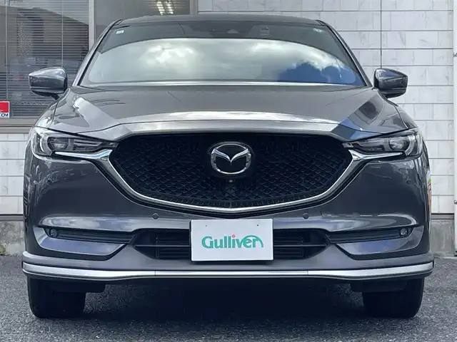 マツダ ＣＸ－５ XD エクスクルーシブモード 福岡県 2018(平30)年 4.3万km マシーングレープレミアムM ワンオーナー/サンルーフ/BOSEプレミアムサウンド/純正メモリナビ/　(AM/FM/Bluetooth/CD/DVD/フルセグTV)/360°ビューモニター/バック/フロント/サイドモニター/i-ACTIVSENSE/・誤発進抑制（前進・後退）/・アダプティブLEDヘッドライト/・アドバンストスマートシティブレーキサポート/・交通標識認識システム/・車間認知支援システム/・車線逸脱警報システム/・スマートシティブレーキサポート/・超音波センサー（フロント・リア）/・ドライバーアテンションアラート/・ハイビームコントロールシステム/・フォワードセンシングカメラ/・ブラインドスポットモニター/・レーダークルーズコントロール/・リアクロストラフィックアラート/・レーダーセンサー（フロント・リア）/・レーンキープアシスト/アイドリングストップ/純正19インチAW/パワーバックドア/前方ドライブレコーダー/ヘッドアップディスプレイ/ステアリングヒーター/黒レザーシート/パワーシート(D/N)/シートヒーター/エアシート（D/N）/シートメモリー(D)/純正フロアマット/USBポート/スペアキー×1/保証書/取扱説明書