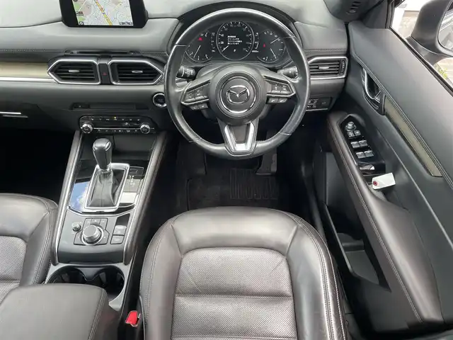 マツダ ＣＸ－５ XD エクスクルーシブモード 福岡県 2018(平30)年 4.3万km マシーングレープレミアムM ワンオーナー/サンルーフ/BOSEプレミアムサウンド/純正メモリナビ/　(AM/FM/Bluetooth/CD/DVD/フルセグTV)/360°ビューモニター/バック/フロント/サイドモニター/i-ACTIVSENSE/・誤発進抑制（前進・後退）/・アダプティブLEDヘッドライト/・アドバンストスマートシティブレーキサポート/・交通標識認識システム/・車間認知支援システム/・車線逸脱警報システム/・スマートシティブレーキサポート/・超音波センサー（フロント・リア）/・ドライバーアテンションアラート/・ハイビームコントロールシステム/・フォワードセンシングカメラ/・ブラインドスポットモニター/・レーダークルーズコントロール/・リアクロストラフィックアラート/・レーダーセンサー（フロント・リア）/・レーンキープアシスト/アイドリングストップ/純正19インチAW/パワーバックドア/前方ドライブレコーダー/ヘッドアップディスプレイ/ステアリングヒーター/黒レザーシート/パワーシート(D/N)/シートヒーター/エアシート（D/N）/シートメモリー(D)/純正フロアマット/USBポート/スペアキー×1/保証書/取扱説明書