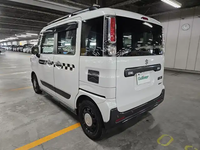 スズキ スペーシア ギア HYBRID XZターボ 宮崎県 2020(令2)年 1.2万km ピュアホワイトP カロッツェリア8型ナビ/フルセグTV/両側パワースライドドア/全方位モニター用カメラパッケージ/ビルトインETC/アダプティブクルーズコントロール/リアパーキングセンサー/セーフティサポート/・デュアルカメラブレーキサポート/・後退時ブレーキサポート/・前後誤発進抑制機能/・車線逸脱警報機能/・ふらつき警報機能/・ハイビームアシスト/・先行車発進お知らせ機能/IC付ターボ/LEDヘッドランプ/革巻きステアリング/パドルシフト/前席シートヒーター/純正14インチアルミホイール/キーレスプッシュスタートシステム/禁煙車