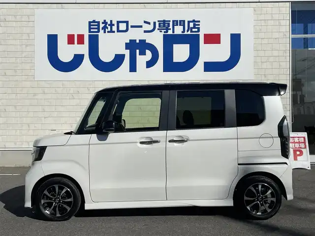ホンダ Ｎ ＢＯＸ カスタム G L ホンダセンシング 佐賀県 2018(平30)年 10.4万km プラチナホワイトパール こちらは現金またはオートローンご利用時の価格です/自社ローンご希望の方は別途その旨お申付け下さい/禁煙車　/ツートン　/パナソニックナビ ＴＶ ＢＴオーディオ　/ＤＶＤ ＣＤ　/バックカメラ　　/両側電動ドア