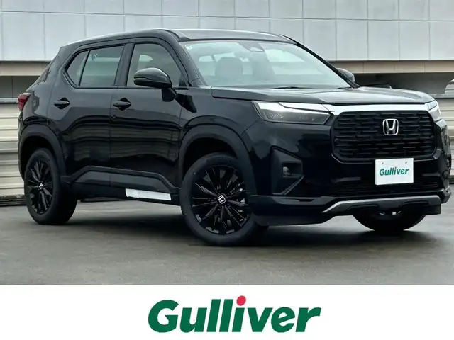 ホンダ ＷＲ－Ｖ Z ブラックスタイル 静岡県 2025(令7)年 0.1千km クリスタルブラックパール 登録済未使用車/登録時走行距離21km/ホンダセンシング/追従クルーズコントロール/LEDヘッドライト/オートハイビーム/オートライト/横滑り防止装置/レーンキープアシスト/衝突被害軽減システム/LEDヘッドライト/オートハイビーム/オートライト/プッシュスタート/スマートキー/純正17AW