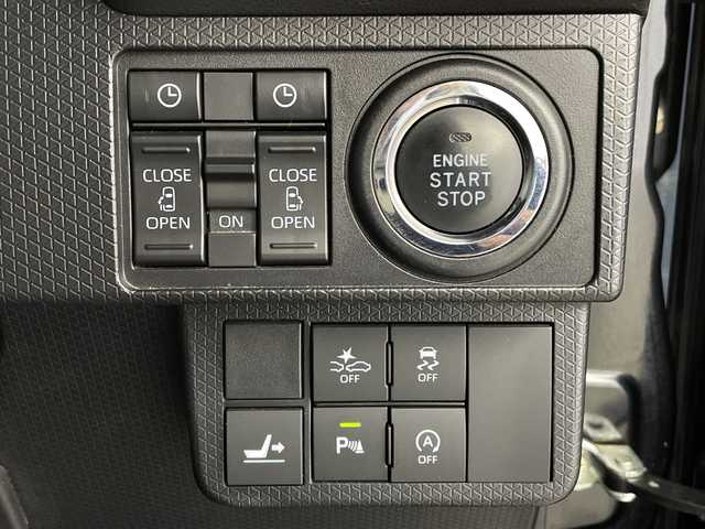 ダイハツ タント カスタム X スタイルセレクション 鹿児島県 2021(令3)年 5.2万km パールブラック ワンオーナー/純正9型ナビ/（AM/FM/CD/DVD/Bluetooth/フルセグ）/パノラミックビューモニター/両側パワースライドドア/前後ドライブレコーダー/シートヒーター/ETC/HDMI/ハーフレザーシート/純正フロアマット/純正AW14インチ/運転席ロングスライドシート/衝突被害軽減ブレーキ/レーンキープアシスト/オートライト/LEDヘッドライト