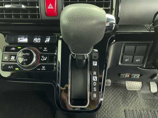 ダイハツ タント カスタム X スタイルセレクション 鹿児島県 2021(令3)年 5.2万km パールブラック ワンオーナー/純正9型ナビ/（AM/FM/CD/DVD/Bluetooth/フルセグ）/パノラミックビューモニター/両側パワースライドドア/前後ドライブレコーダー/シートヒーター/ETC/HDMI/ハーフレザーシート/純正フロアマット/純正AW14インチ/運転席ロングスライドシート/衝突被害軽減ブレーキ/レーンキープアシスト/オートライト/LEDヘッドライト