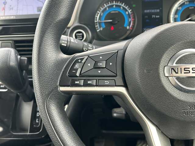 日産 デイズ X 千葉県 2020(令2)年 7.8万km ホワイトパール ９型ナビＭＭ３１９Ｄ－Ｌ　全方位カメラ　フルセグ　ＢＴ　音楽録音　エマブレ　ＥＴＣ　スマートキー　プッシュスタート　ステアスイッチ　マット　バイザー　全方位付ルームミラー　１４インチＡＷ　ＦＲソナー