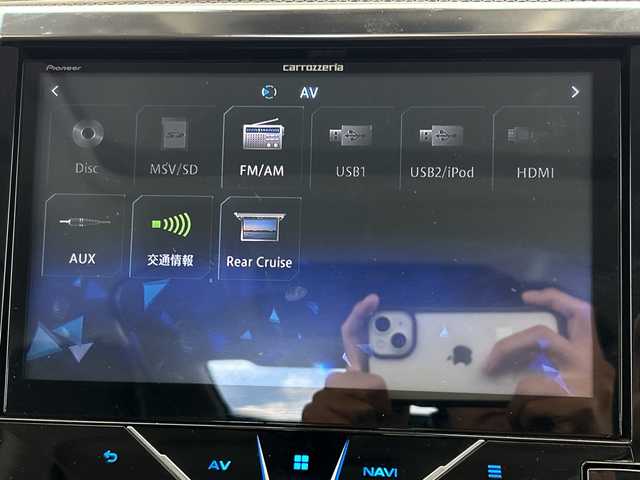 トヨタ アルファード S Cパッケージ 栃木県 2019(令1)年 6.3万km ホワイトパールクリスタルシャイン カロッツェリアナビ/(CD/DVD/フルセグTV/Bluetooth/SD/USB)/バックカメラ/両側パワースライドドア＆パワーバックドア/エグゼクティブパワーシート/BSM/オートハイビーム/フリップダウンモニター/ベンチレーション＆シートヒーター/3眼LEDヘッドライト/ステアリングヒーター/ETC/禁煙車/純正アルミホイール/ABS/横滑り防止装置/コーナーセンサー/レーンアシスト/盗難防止装置/衝突被害軽減システム