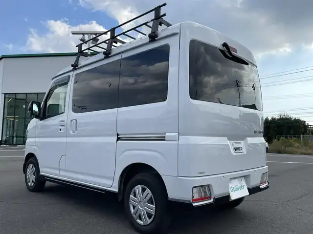 ダイハツ アトレー バン RS 岡山県 2022(令4)年 4万km シャイニングホワイトパール 登録時走行距離：39206km/ワンオーナー/禁煙車/4WD/ルーフキャリア/ATOTOディスプレイオーディオ/クルーズコントロール(追従走行あり)/衝突被害軽減システム/車線逸脱警報（レーンキープアシスト）/コーナーセンサー/ドライブレコーダー/ビルトインETC/両側パワースライドドア/ステアリングスイッチ/デジタルインナーミラー/純正LEDヘッドライト/フォグライト/オートライト/プッシュスタート/スマートキー/スペアキー/アイドリングストップ/純正ホイールカバー/電動格納ミラー/フロアマット/横滑防止装置/盗難防止装置/取扱説明書/新車時整備手帳（保証書）